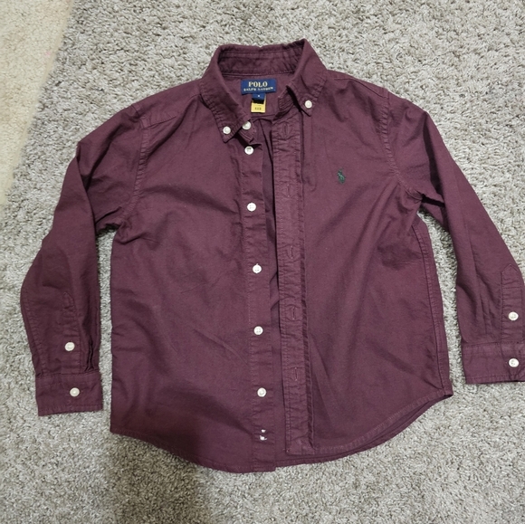 Polo Ralph Lauren Boys Cotton Oxford Shirt. Size 5 - Picture 3 of 4
